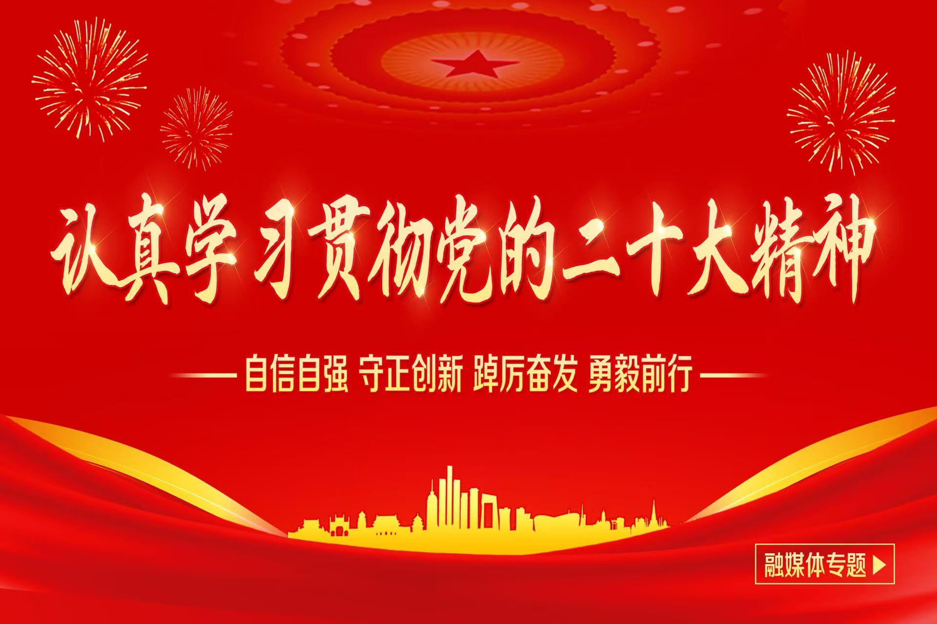 认真学习贯彻党的二十大精神主题...